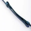 Adjustable Gold Clasp Belt In Navy