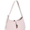 Adjustable Strap Shoulder Bag In Pink