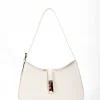 Adjustable Strap Shoulder Bag In Cream