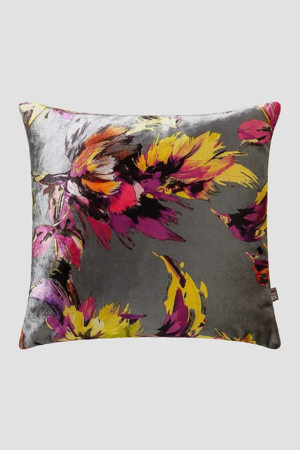 Adriana 43X43Cm Cushion In Grey