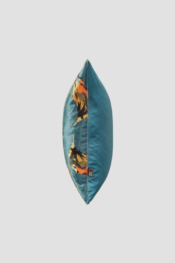 Adriana 58X58Cm Cushion In Teal