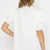 Air Flow Blouse In Ecru