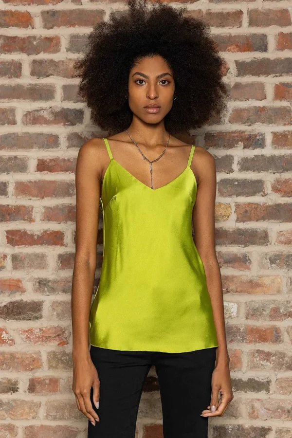 Alexis Cami Top In Lime