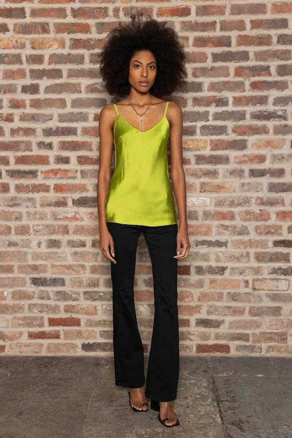 Alexis Cami Top In Lime