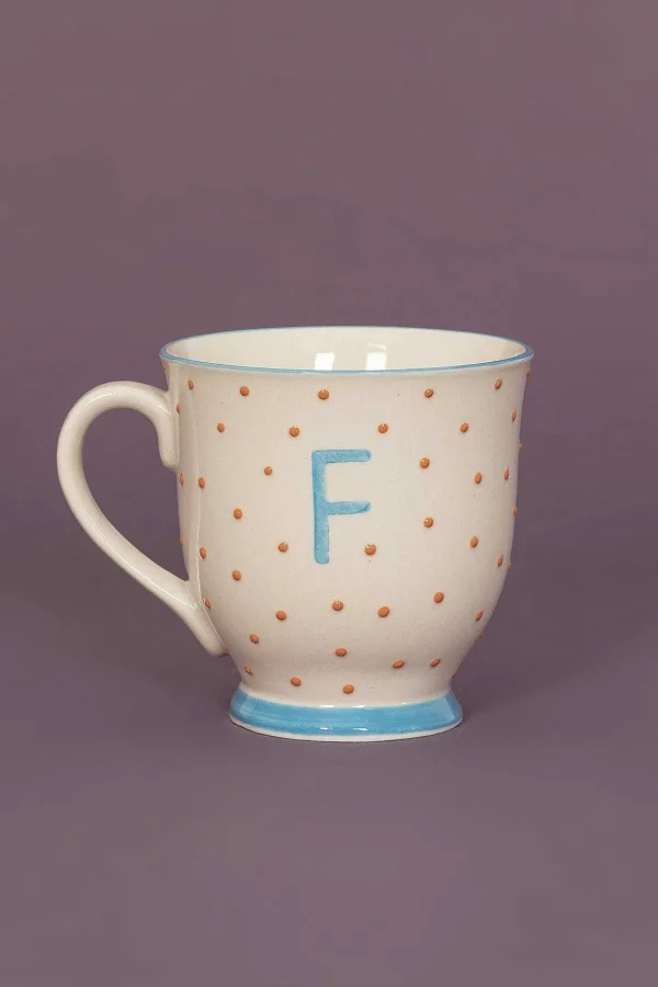 Alphabet Mug Dot F