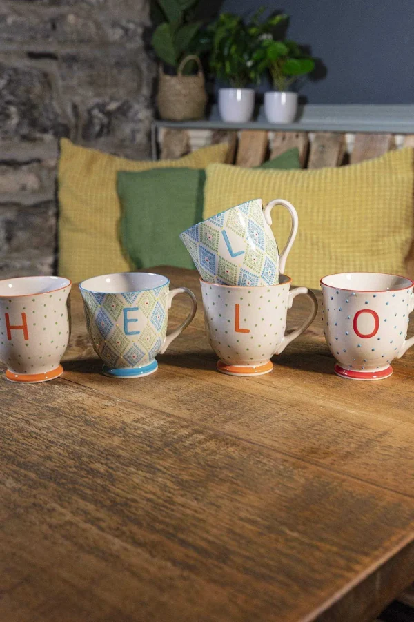 Alphabet Mug Dot H