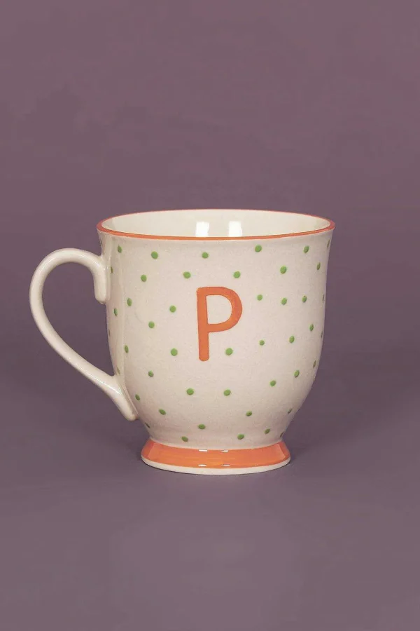 Alphabet Mug Dot P