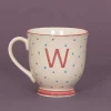 Alphabet Mug Dot W