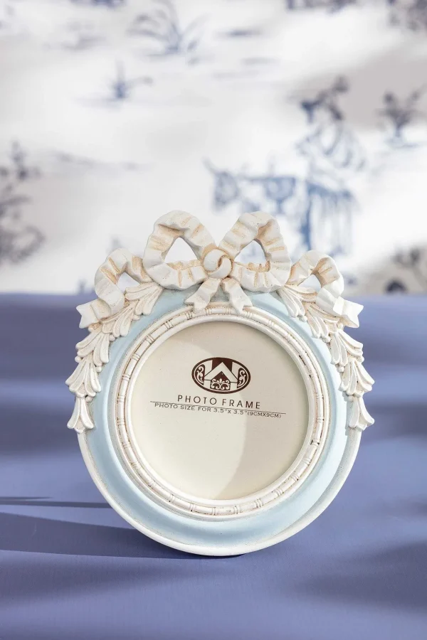 Ameile Ribbon Round Frame