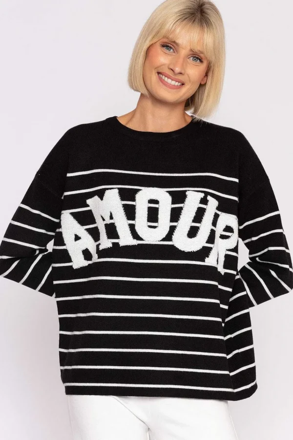 Amour Knit In Black