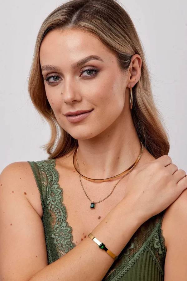 Anika Emerald Bracelet