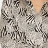 Animal Print Blouse