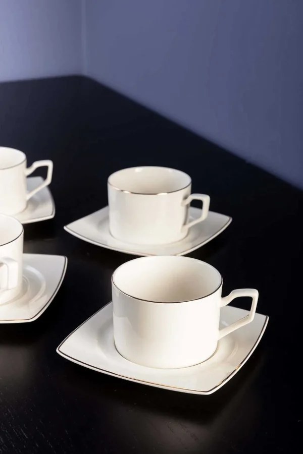 Apollo Cup And Saucer Set Of 4