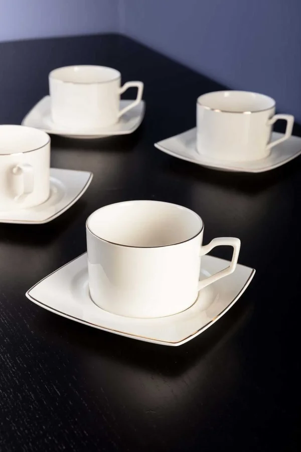 Apollo Cup And Saucer Set Of 4