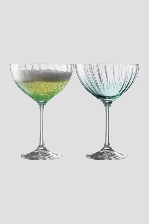 Aqua Erne Cocktail Glass Set
