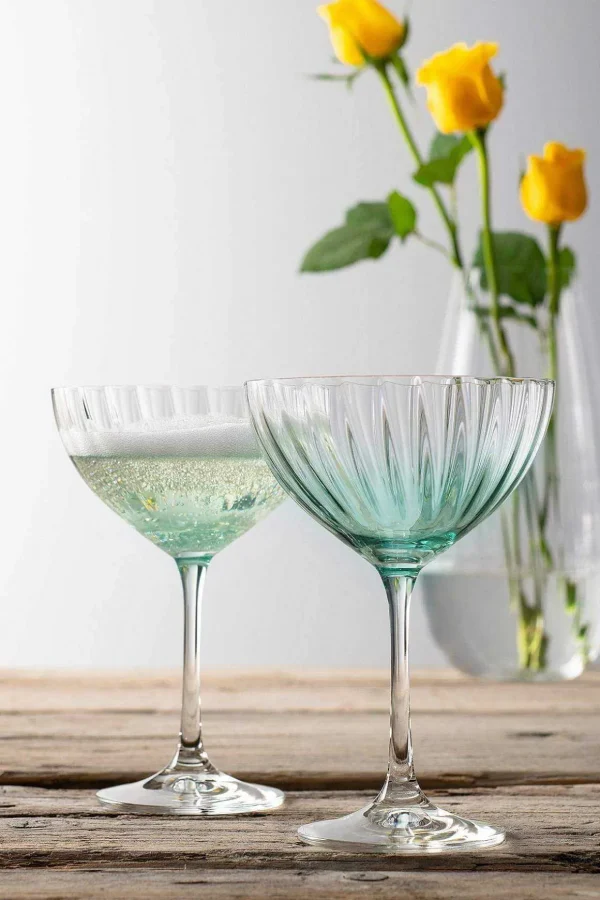 Aqua Erne Cocktail Glass Set
