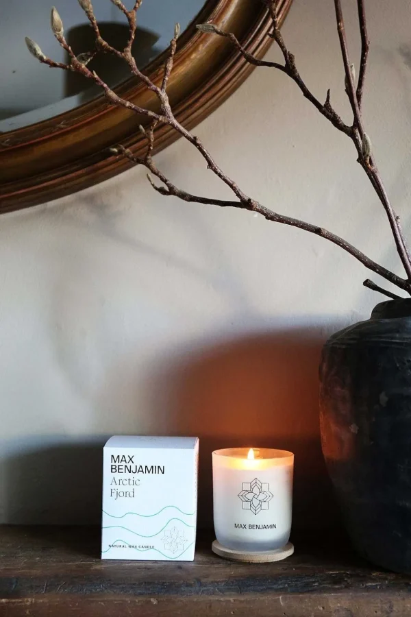 Arctic Fjord Natural Wax Candle