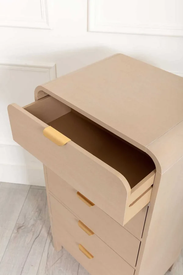 Arlo White Wood Cabinet