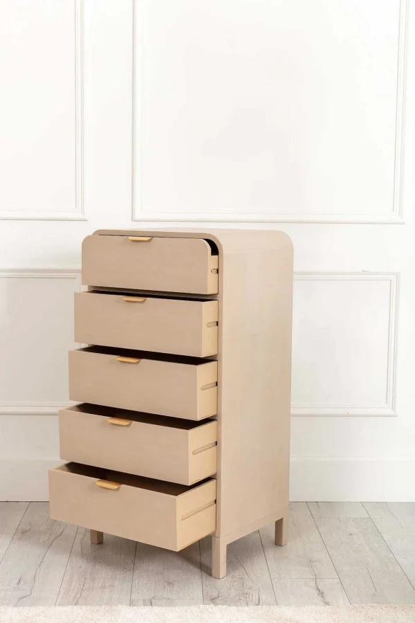 Arlo White Wood Cabinet