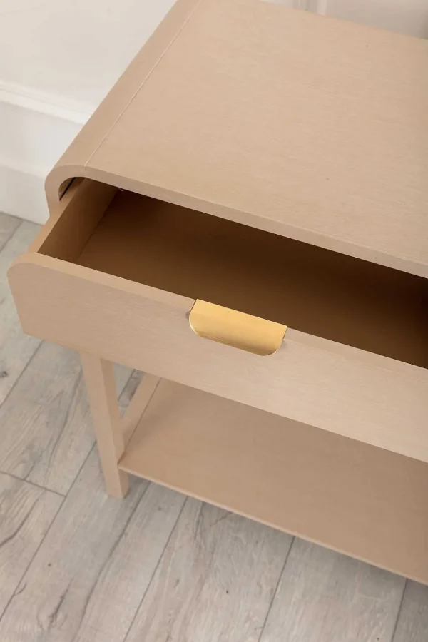 Arlo White Wood Console Table