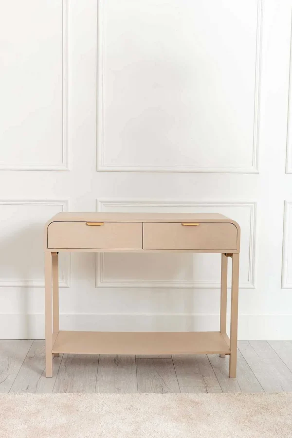 Arlo White Wood Console Table