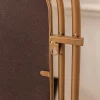 Art Deco Gold Triple Wall Mirror