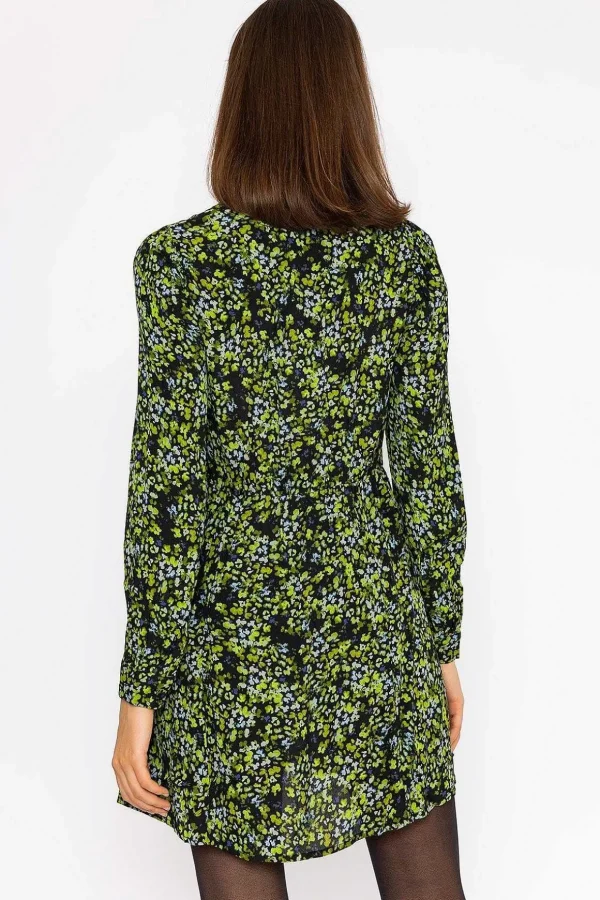 Asta Short Dress In Green