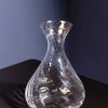 Aster Gold Trimmed Wine Carafe