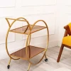 Audrey Gold Bar Cart