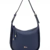 Bali Curve Shoulder Bag In Navy