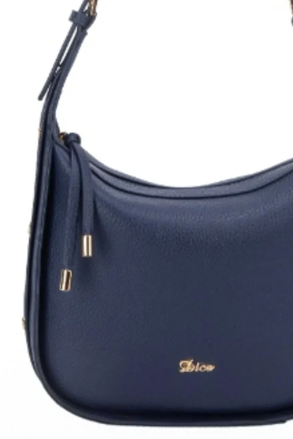 Bali Curve Shoulder Bag In Navy