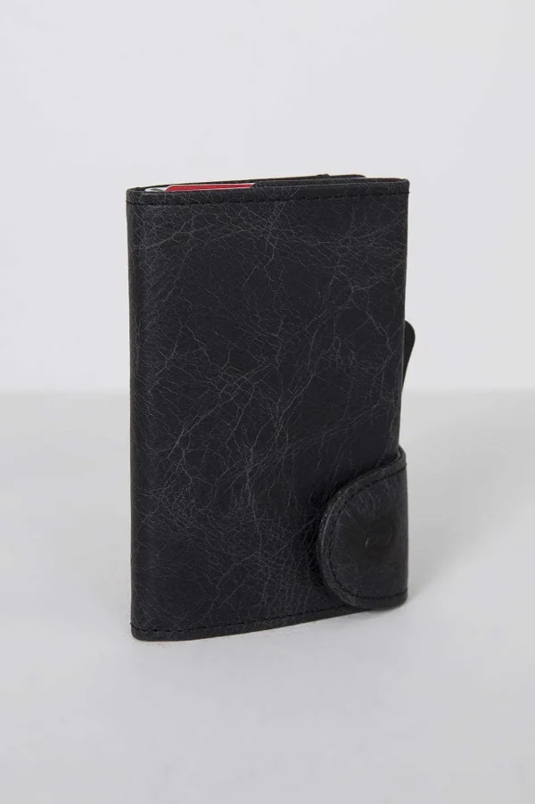 Bank Cards Protector Wallet In Blackwood