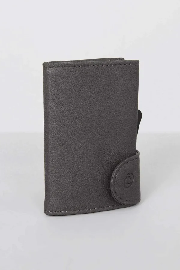 Bank Cards Protector Wallet In Grey