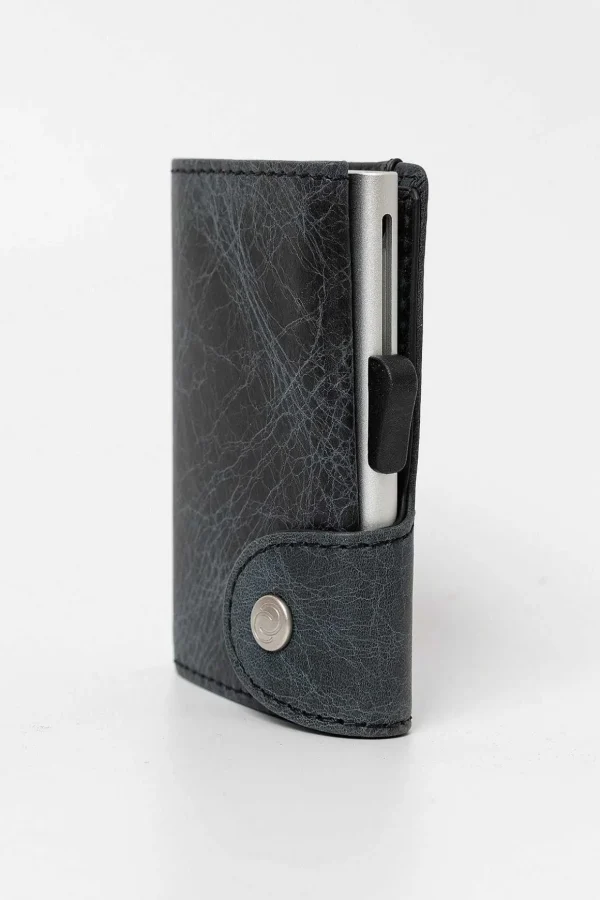 Bank Cards Protector Wallet In Black