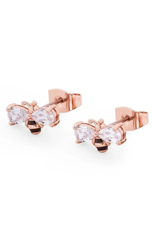 Bee Ball Stud Earrings