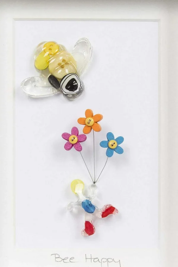 Bee Happy Wall Art