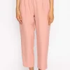 Belted Pants In Pink