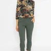 Bengaline Trousers In Khaki