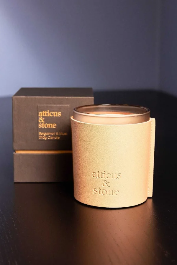 Bergamot And Musk Candle