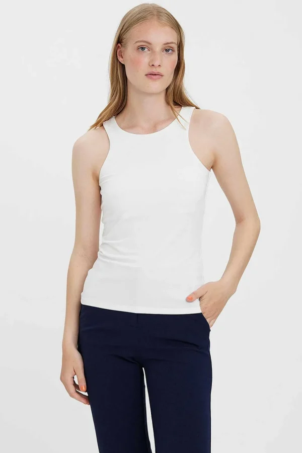 Bianca Tank Top In White