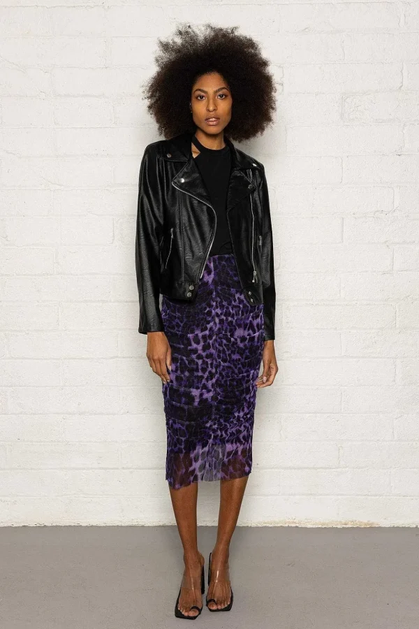 Biker Jacket In Black