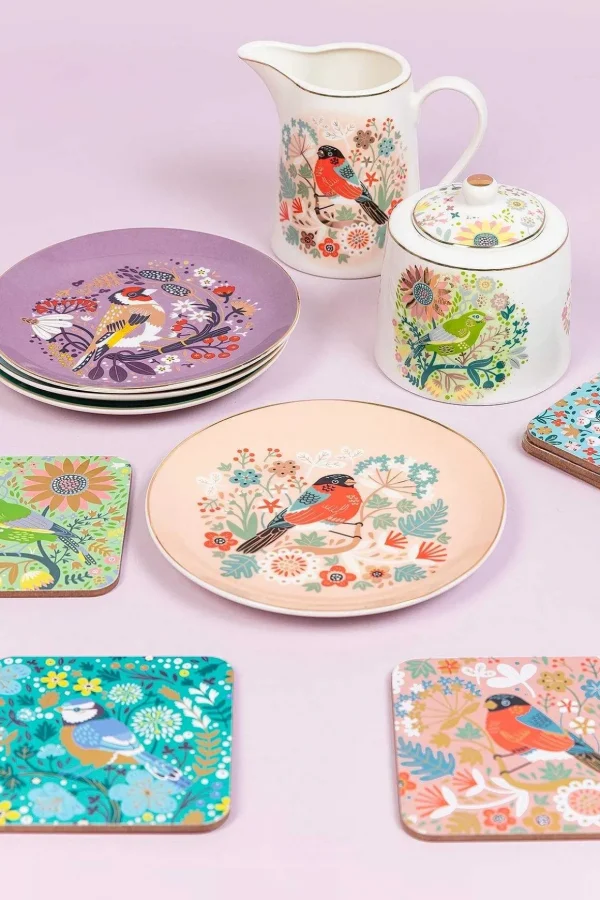 Birdy Design Ceramic Cake Stand
