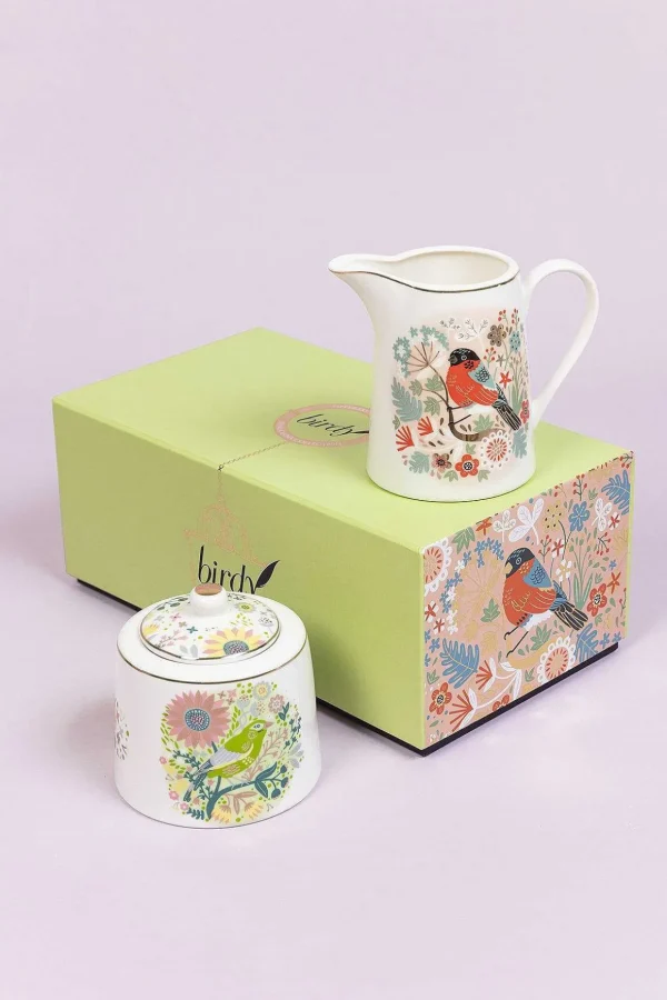 Birdy Greenfinch Sugar & Cream Set