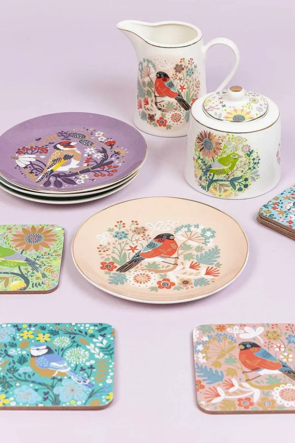 Birdy Greenfinch Sugar & Cream Set