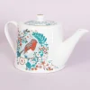Birdy Robin & Blue Tit Teapot