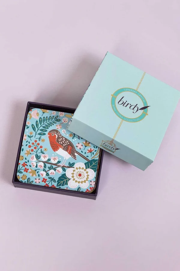Birdy Set Of 6 Of Coasters