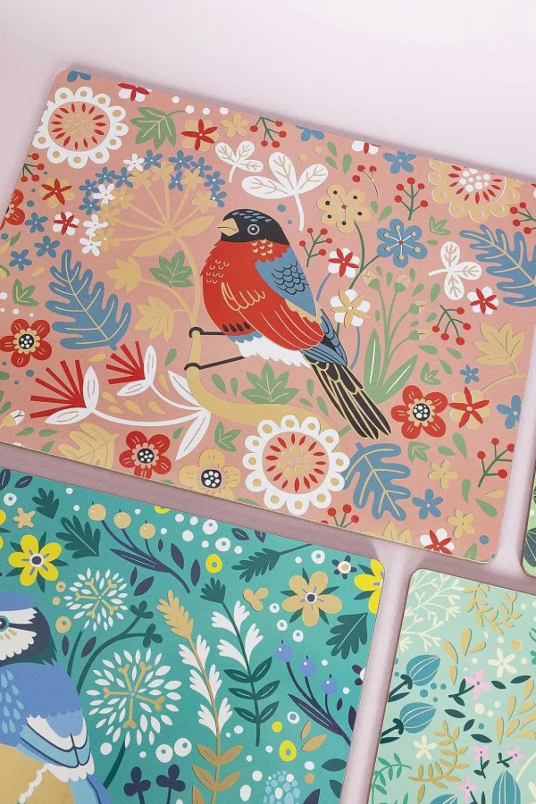 Birdy Set Of 6 Placemats
