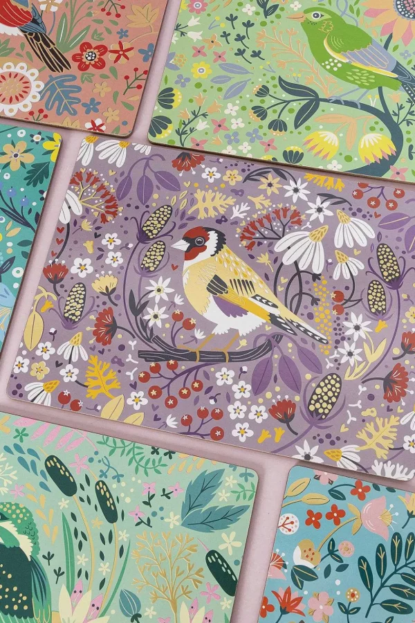 Birdy Set Of 6 Placemats
