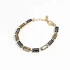 Black And Gold Bracelet