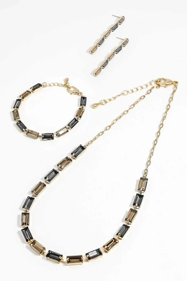 Black And Gold Earrings
